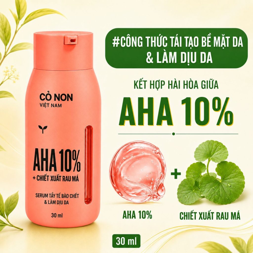 Niacinamide 10% chiết xuất Cam Thảo.