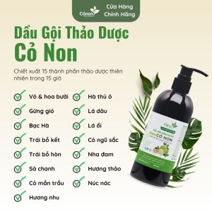 Thành Phần dầu gội thảo dược cỏ non
