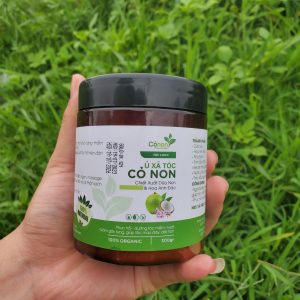 ủ xả tóc thảo dược cỏ non