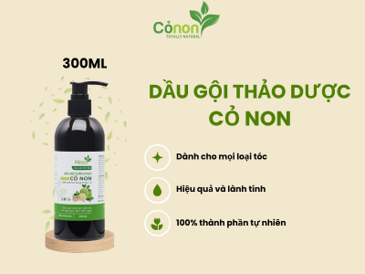 Dầu gội thảo dược hà thủ ô Cỏ Non