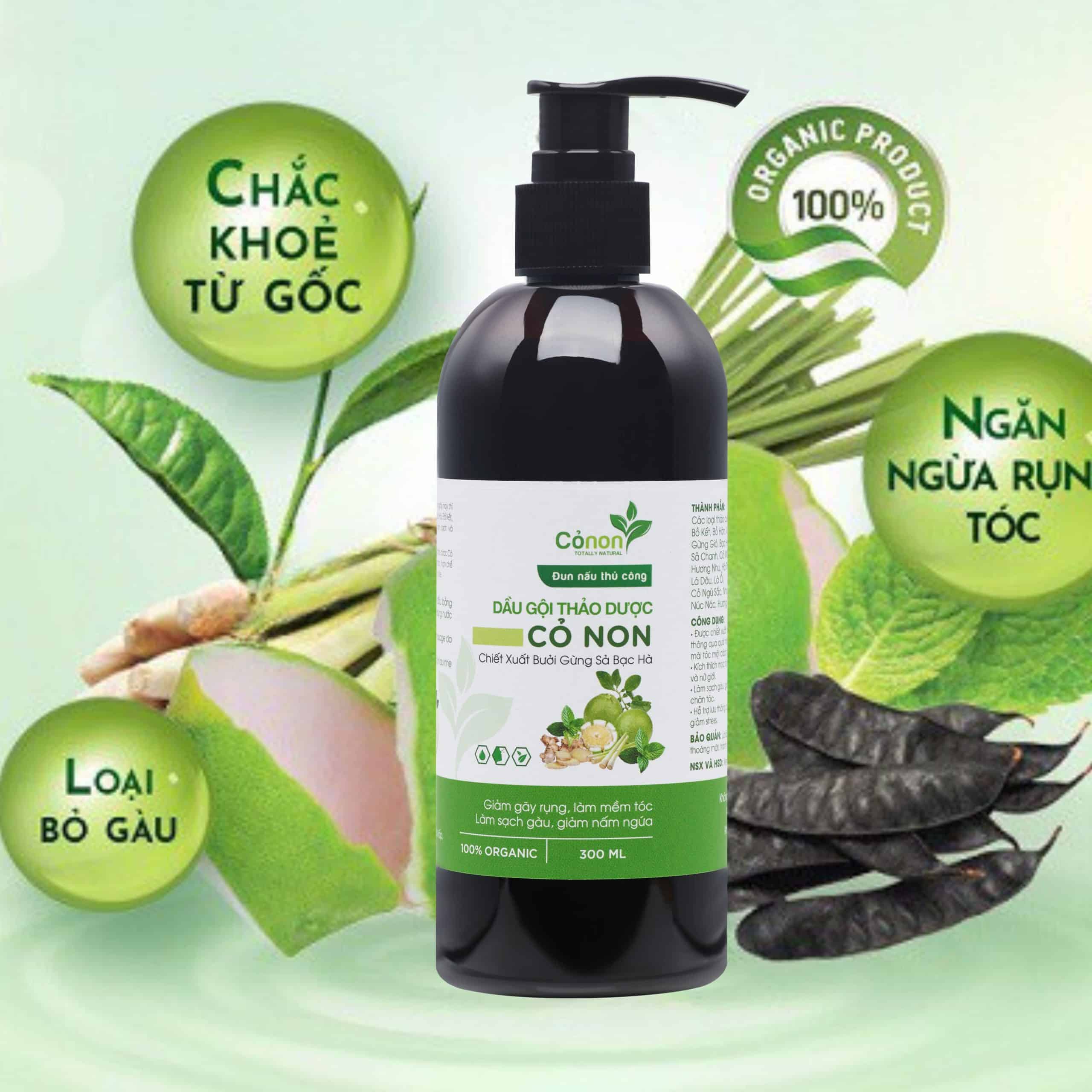 Dầu gội thảo mộc Cỏ Non