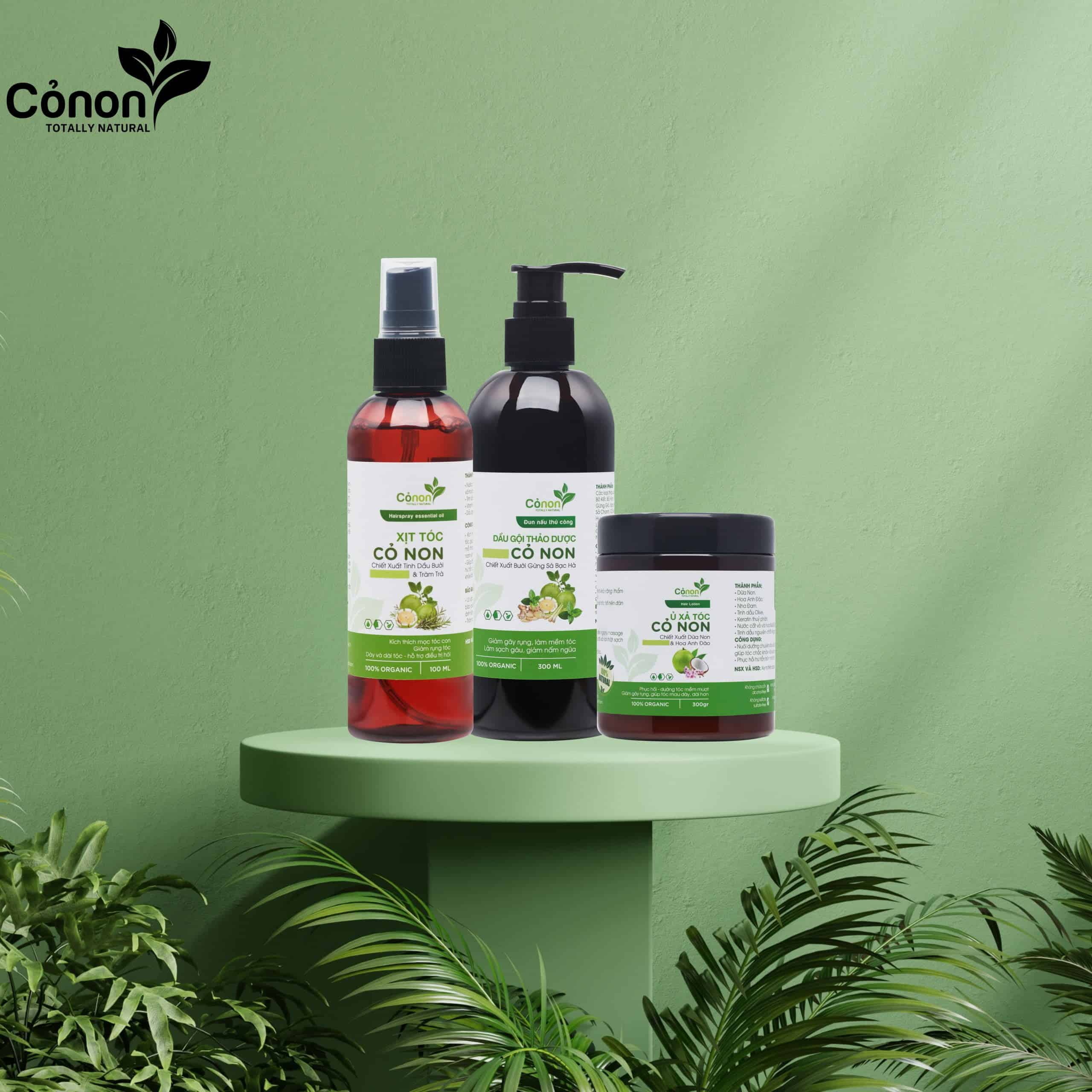 Combo chăm sóc tóc Cỏ Non