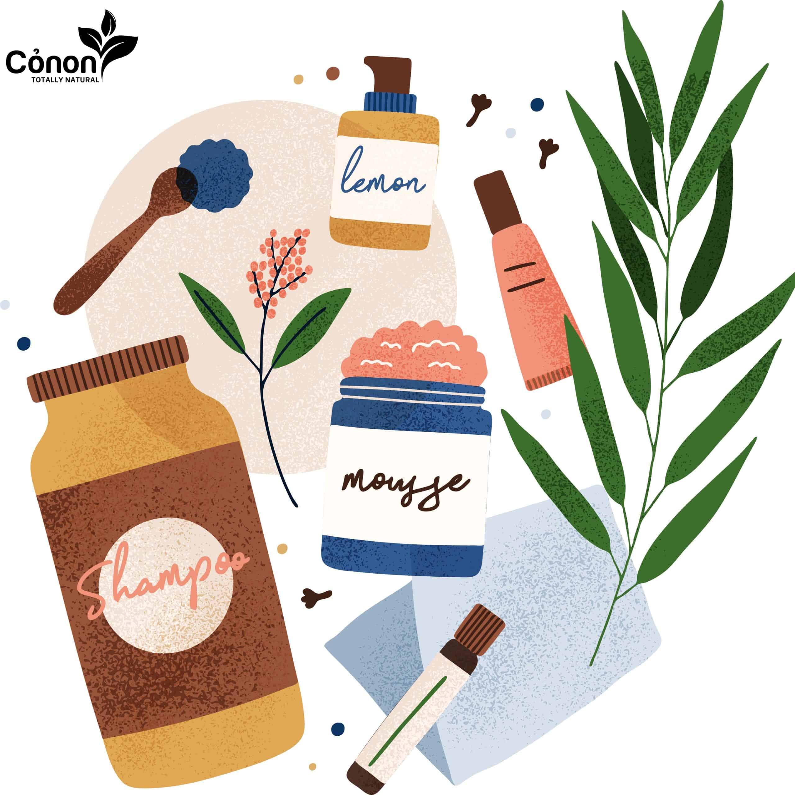 Gia công dầu gội thảo dược Cỏ Non