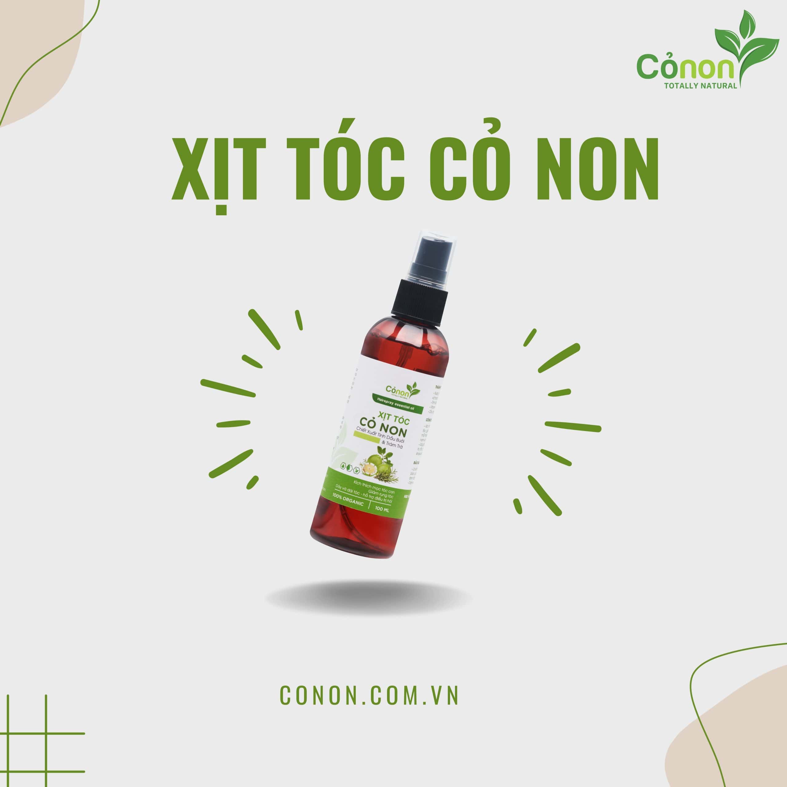 Xịt dưỡng tóc Cỏ Non