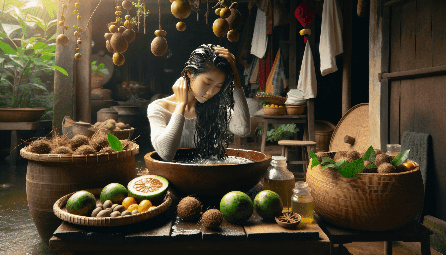 dầu gội thảo dược