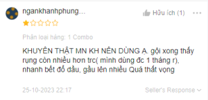 review dầu gội nam nung