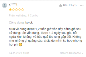review dầu gội nam nung