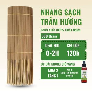 Nhang Trầm Hương Sạch