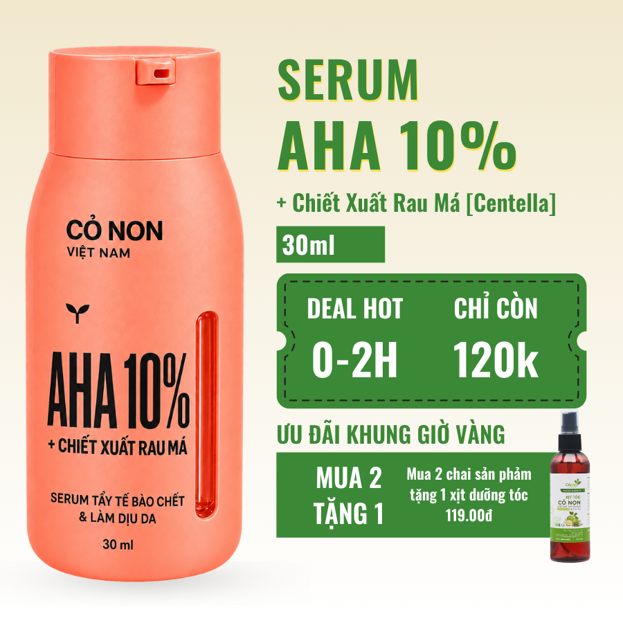 Niacinamide 10% chiết xuất Cam Thảo.